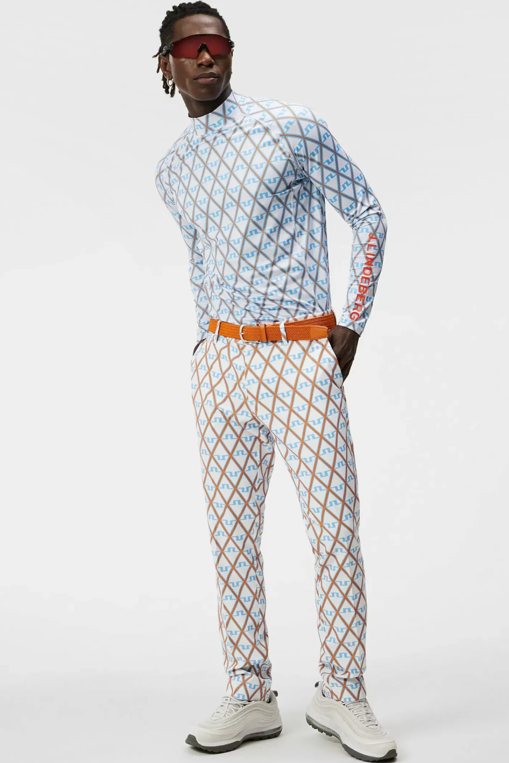 Base og mellomlag|J.Lindeberg Base og mellomlag Aello Soft Compression Print