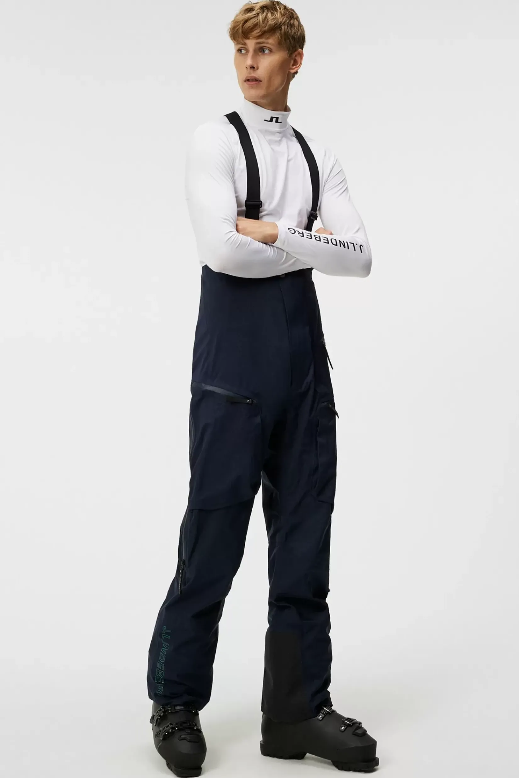 Bukse|J.Lindeberg Bukse Aerial Bib Pro Shell Pant
