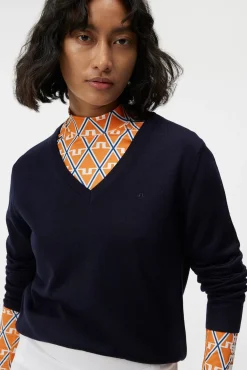 Strikkevarer|J.Lindeberg Strikkevarer Amaya Knitted Sweater