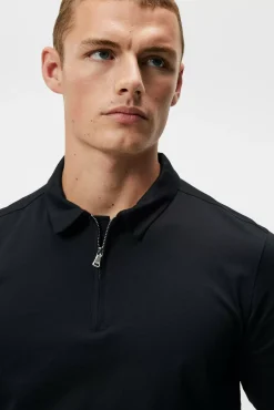 Poloskjorter|J.Lindeberg Poloskjorter Asher Zip Ss Polo Shirt