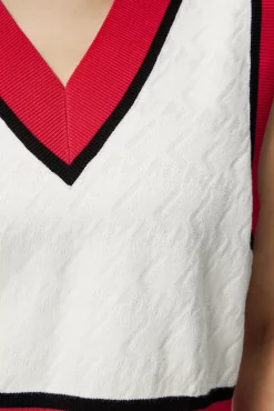 Strikkevarer|J.Lindeberg Strikkevarer Barbados Knitted Vest