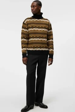 Strikkevarer|J.Lindeberg Strikkevarer Bearclaw Turtle Neck Sweater