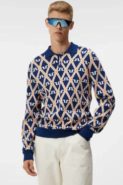 Strikkevarer|J.Lindeberg Strikkevarer Benny Knitted Shirt