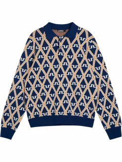 Strikkevarer|J.Lindeberg Strikkevarer Benny Knitted Shirt