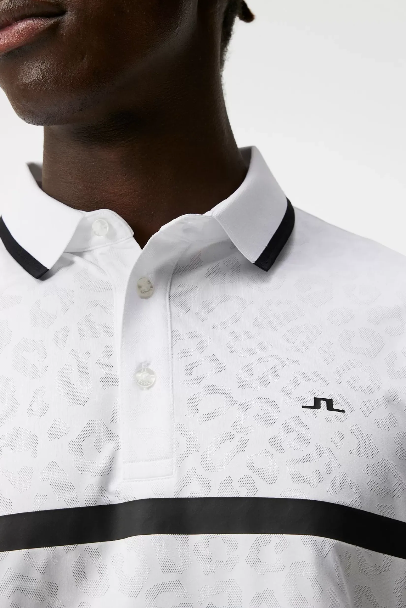 Poloskjorter|J.Lindeberg Poloskjorter Boswell Regular Jacquard Polo