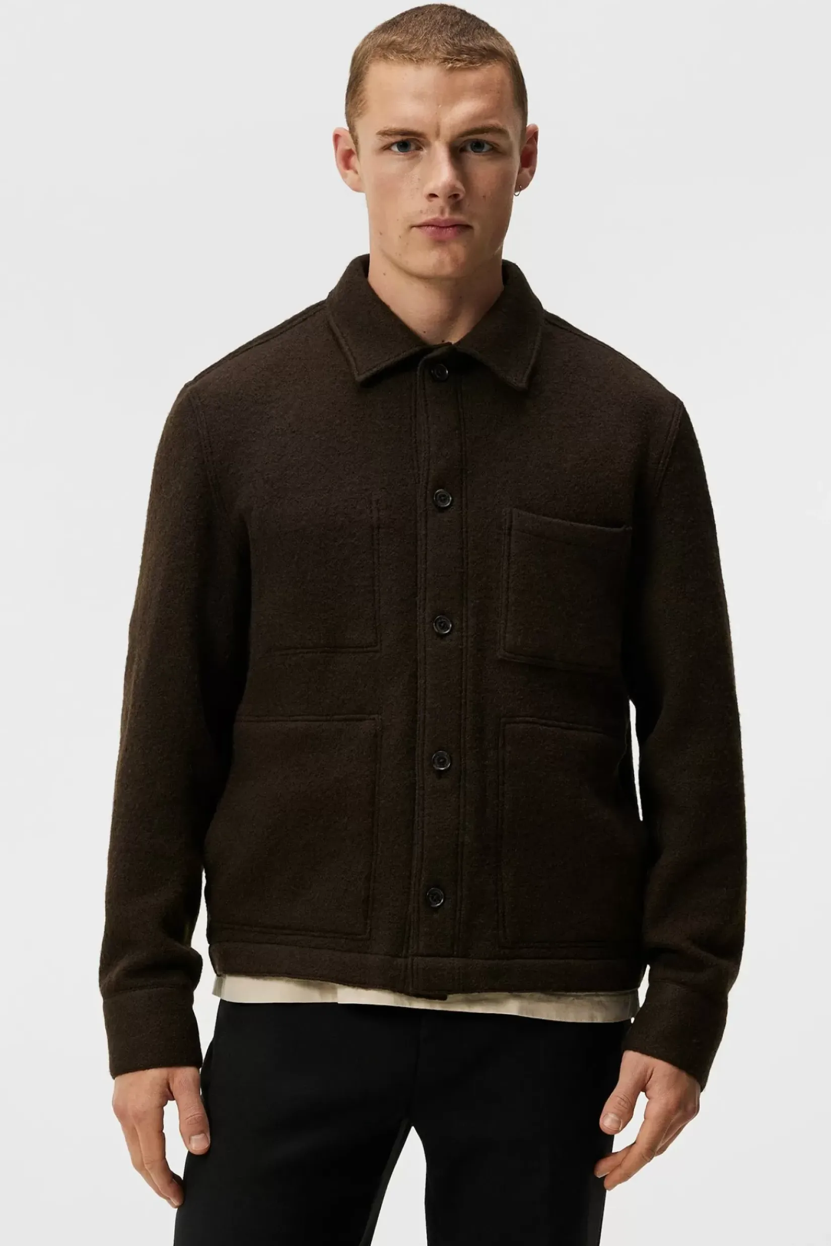 Overskjorter|Jakker|J.Lindeberg Overskjorter|Jakker Boyd Wool Overshirt