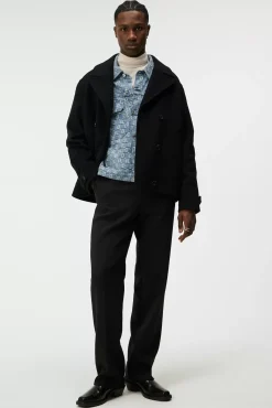 Jakker|J.Lindeberg Jakker Cam Jacquard Denim Jacket