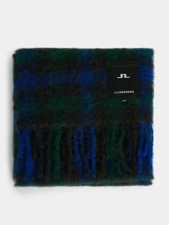 Oppvarmingstilbehør|J.Lindeberg Oppvarmingstilbehør Check Wool Scarf