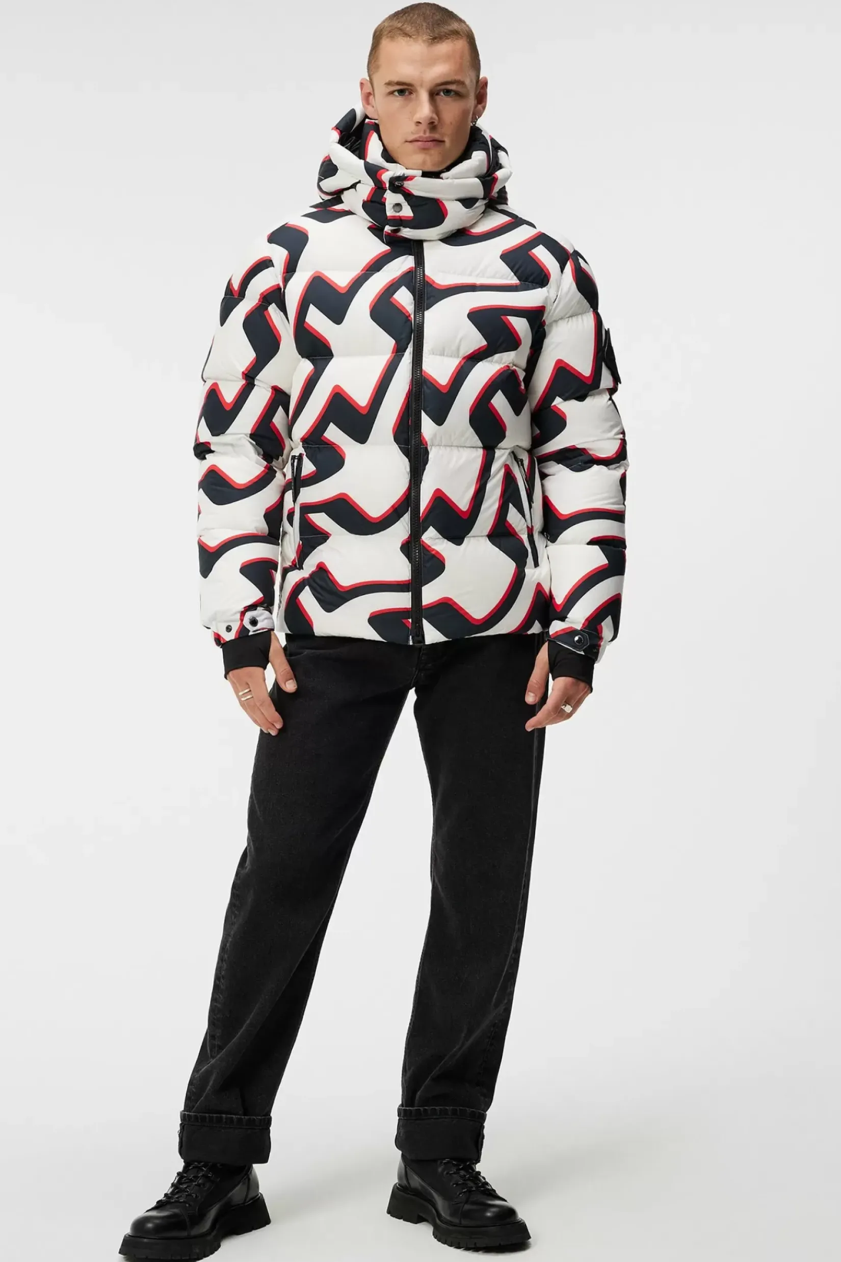 Jakker|J.Lindeberg Jakker Creek Down Jacket Printed