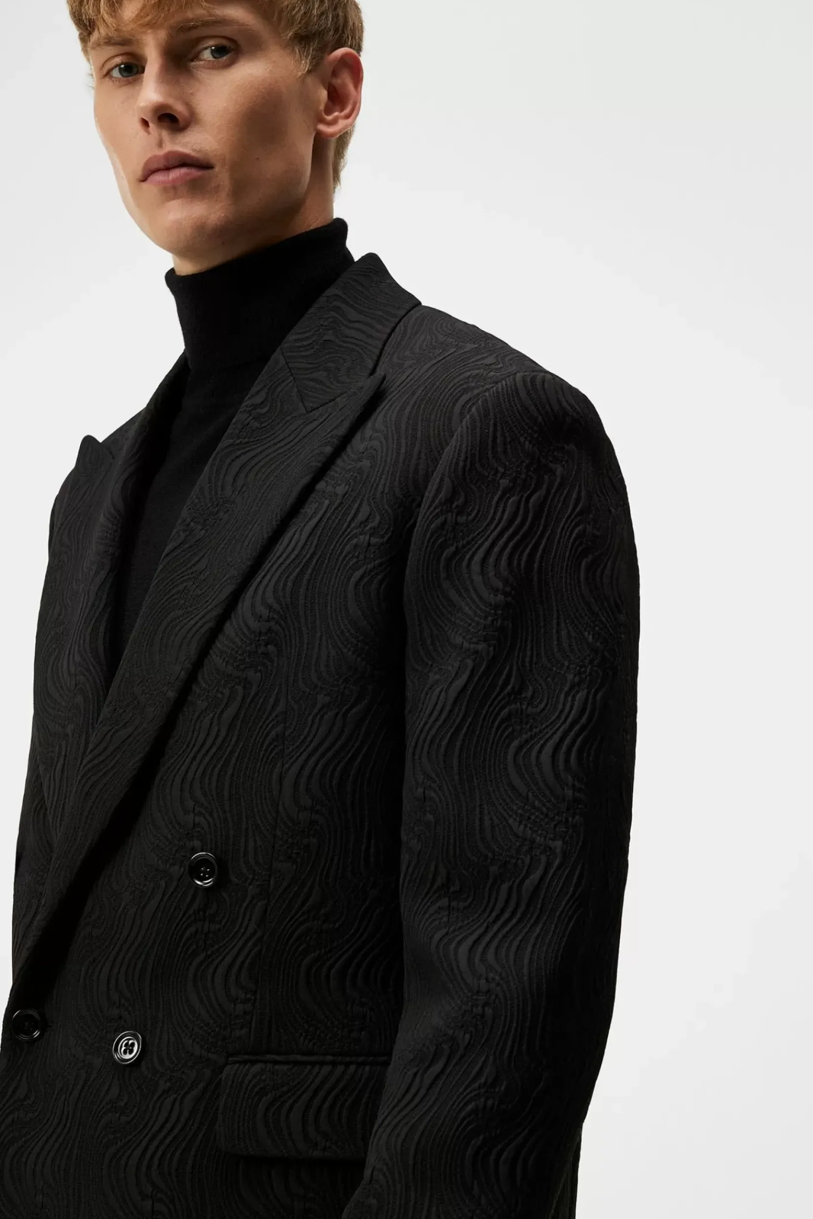 Blazere|J.Lindeberg Blazere David U Jacquard Swirl Blazer