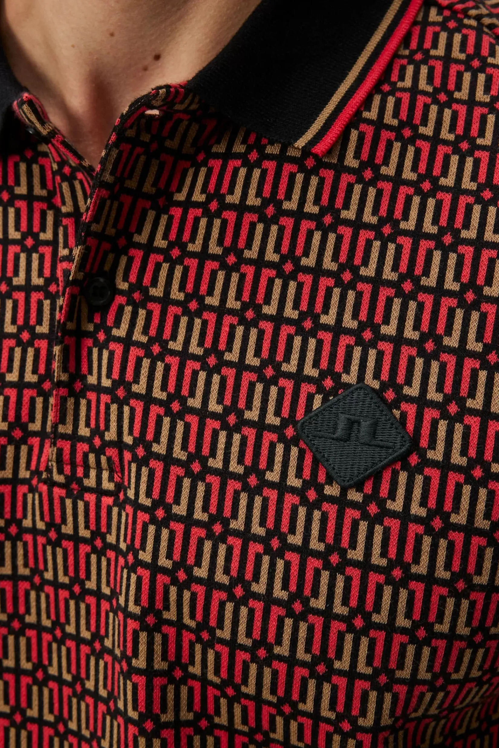 Poloskjorter|J.Lindeberg Poloskjorter Deklan Jacquard Polo