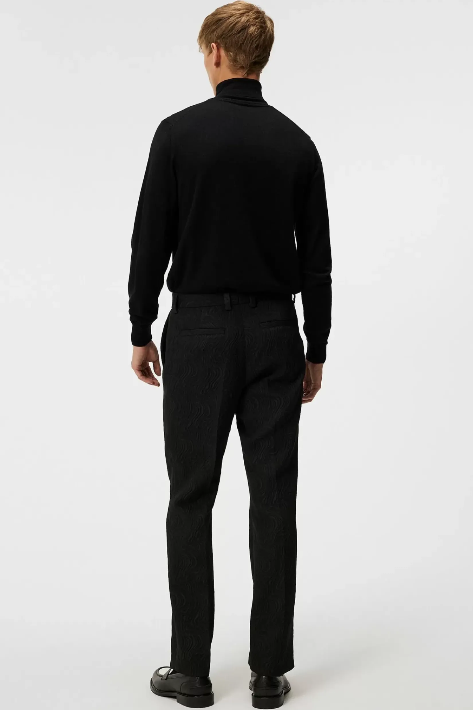 Skreddersydde bukser|Bukse|J.Lindeberg Skreddersydde bukser|Bukse Dropper Jacquard Swirl Pants