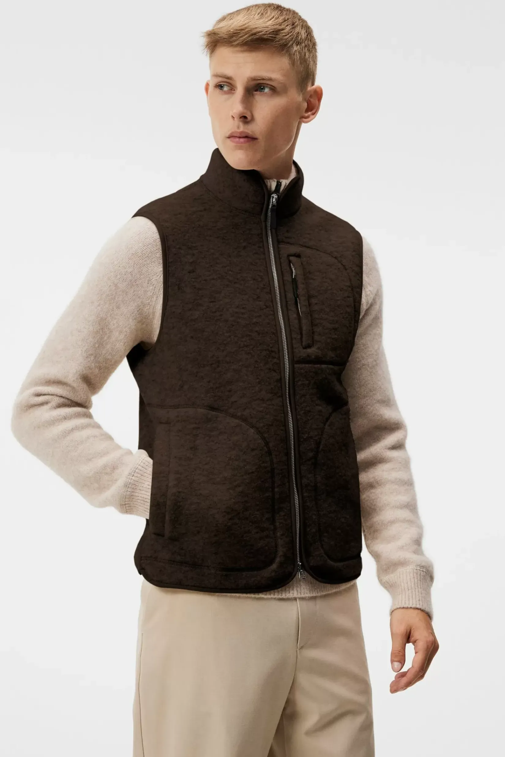Gilets|J.Lindeberg Gilets Duncan Wool Fleece Vest