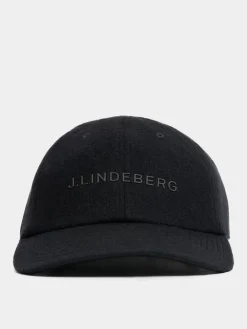Oppvarmingstilbehør|Caps|J.Lindeberg Oppvarmingstilbehør|Caps Elijah Flat Wool Logo Cap