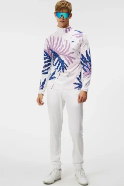 Base og mellomlag|J.Lindeberg Base og mellomlag Emanuel Print Mid Layer