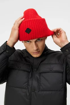 Oppvarmingstilbehør|J.Lindeberg Oppvarmingstilbehør Enso Knitted Beanie