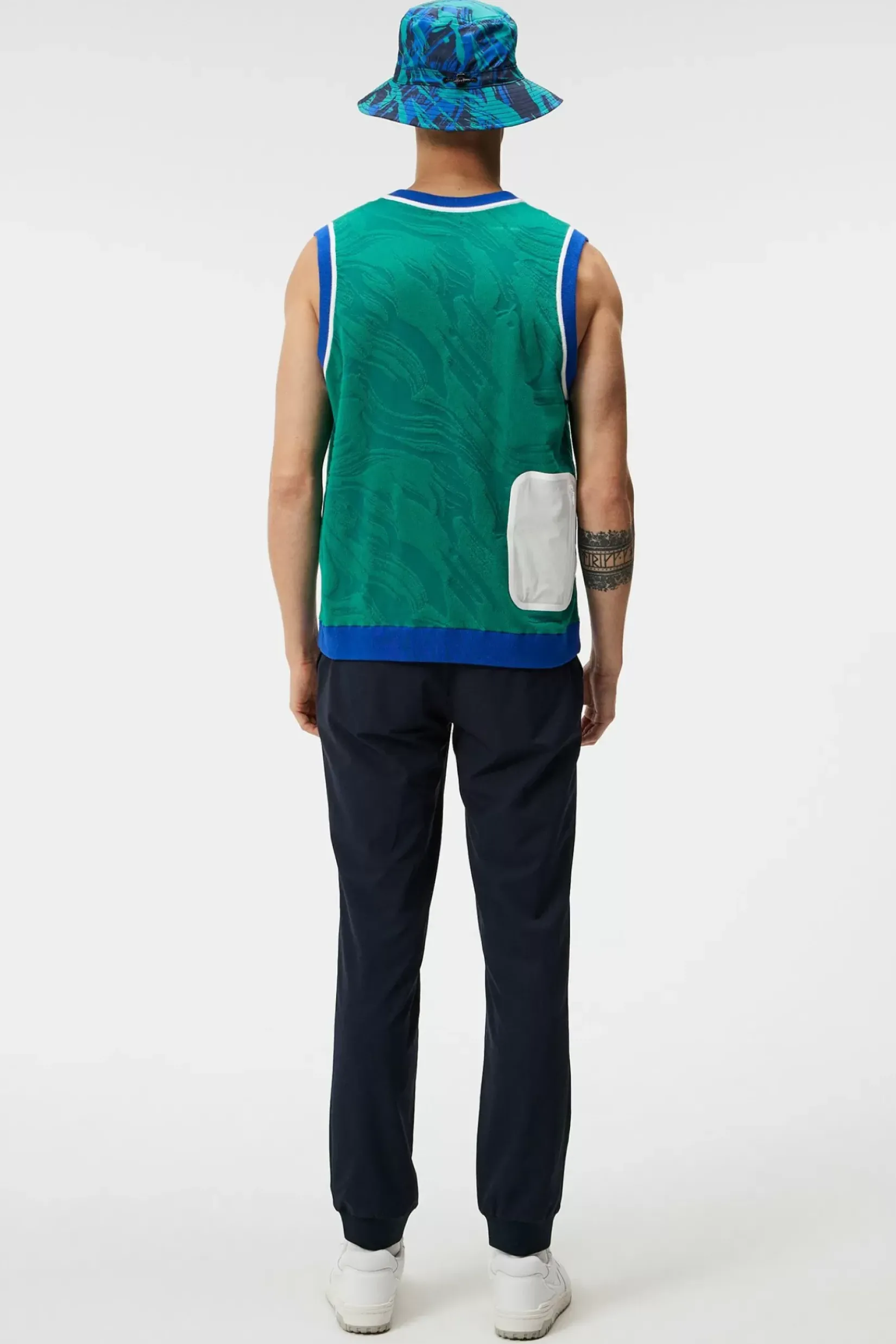 Strikkevarer|J.Lindeberg Strikkevarer Finely Knitted Vest
