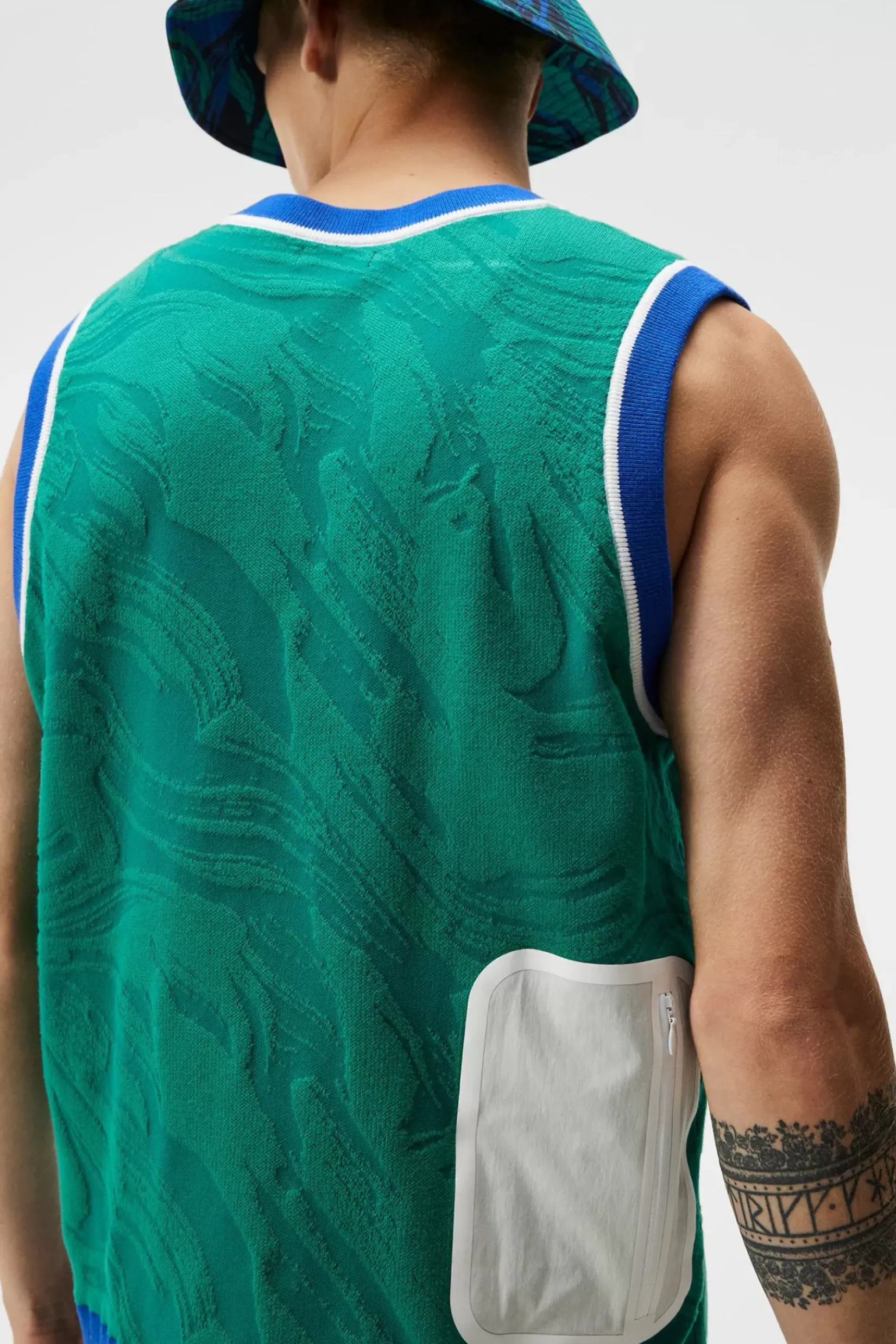 Strikkevarer|J.Lindeberg Strikkevarer Finely Knitted Vest