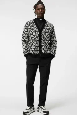 Strikkevarer|J.Lindeberg Strikkevarer Frederic Jacquard Cardigan