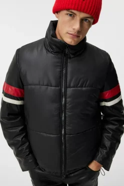 Jakker|J.Lindeberg Jakker Frey Bike Leather Nylon