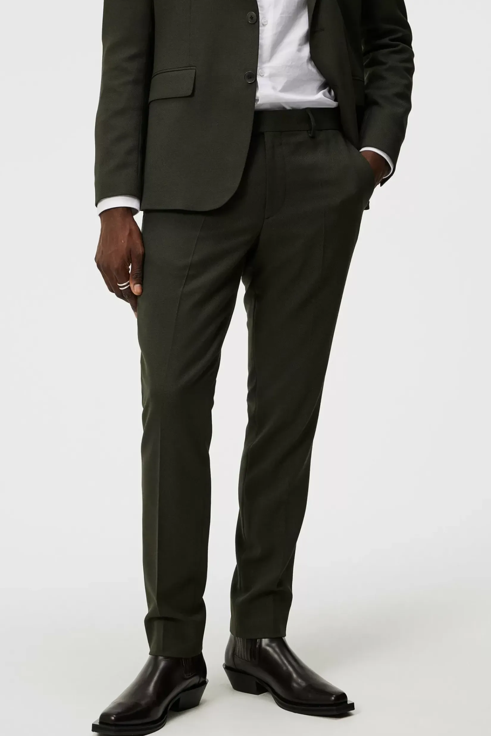 Skreddersydde bukser|J.Lindeberg Skreddersydde bukser Grant Active Hopsack Pants