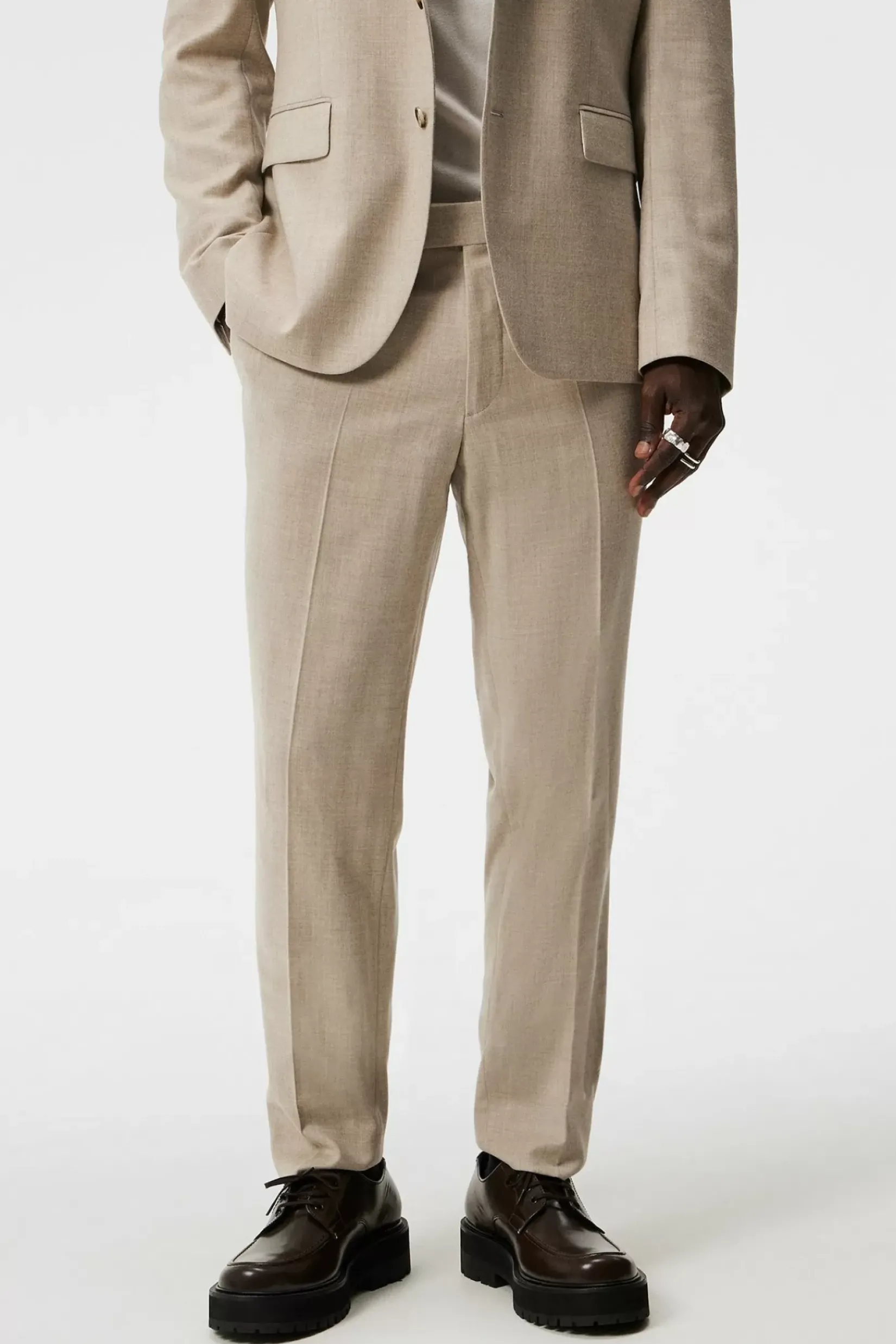 Skreddersydde bukser|Bukse|J.Lindeberg Skreddersydde bukser|Bukse Grant Str Flannel Pants