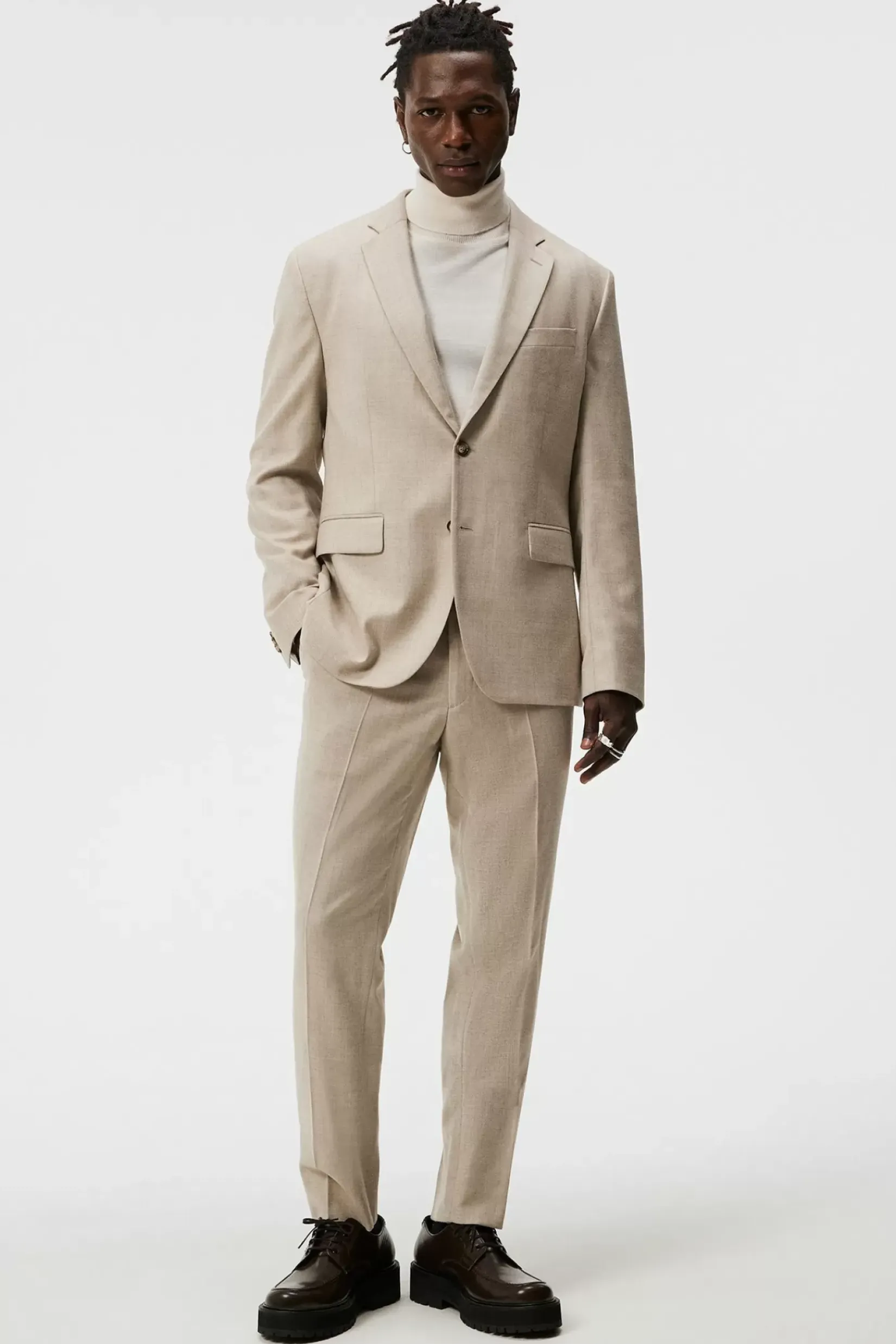 Skreddersydde bukser|Bukse|J.Lindeberg Skreddersydde bukser|Bukse Grant Str Flannel Pants