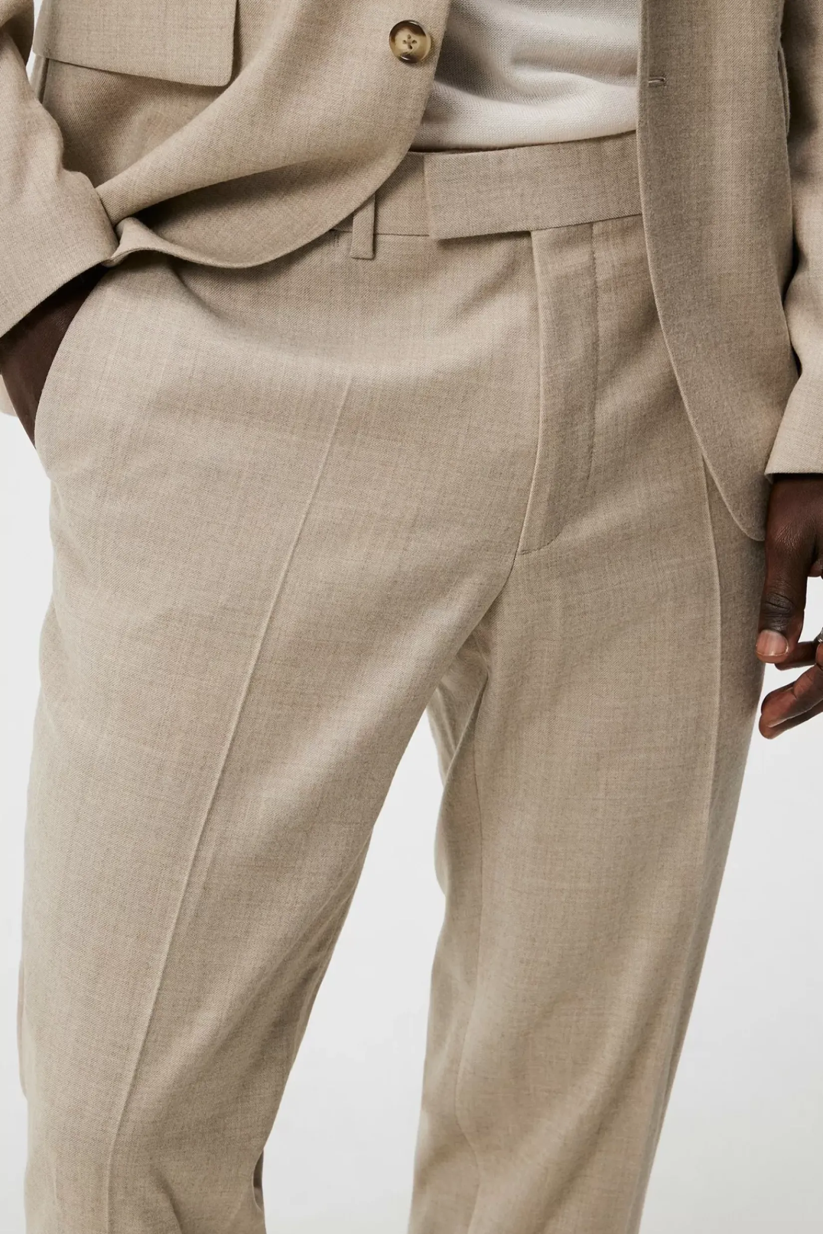 Skreddersydde bukser|Bukse|J.Lindeberg Skreddersydde bukser|Bukse Grant Str Flannel Pants