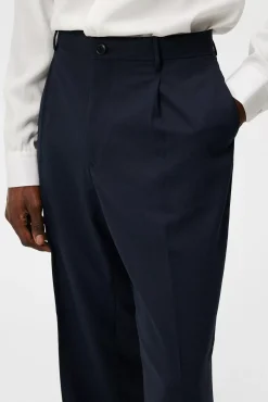 Skreddersydde bukser|Bukse|J.Lindeberg Skreddersydde bukser|Bukse Haij Twill Pleated Pants
