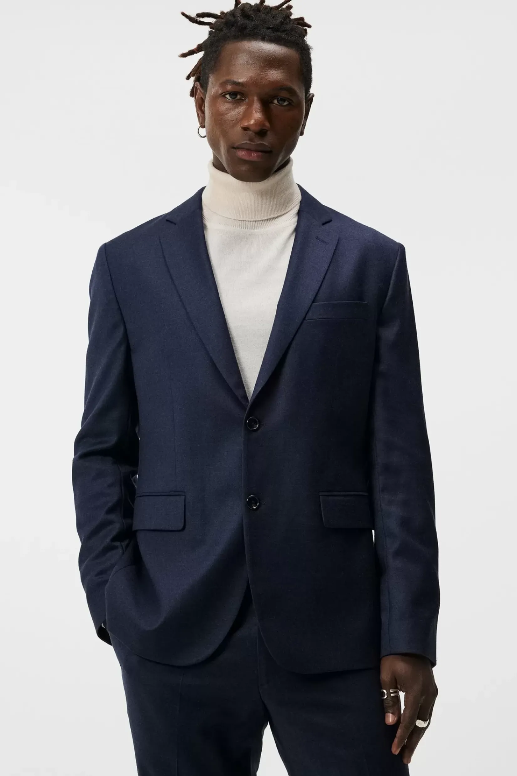 Blazere|J.Lindeberg Blazere Hopper U Str Flannel Blazer