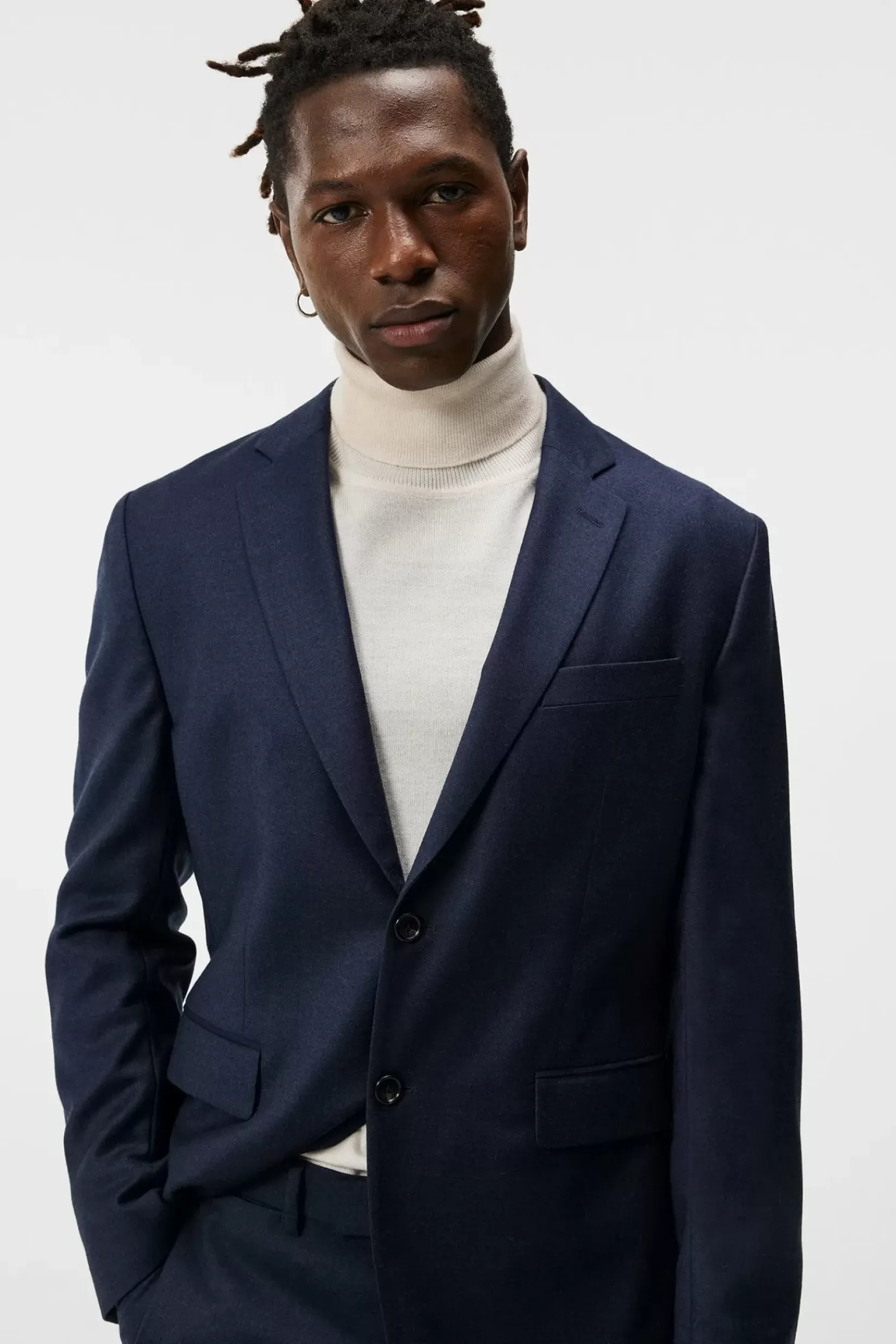 Blazere|J.Lindeberg Blazere Hopper U Str Flannel Blazer