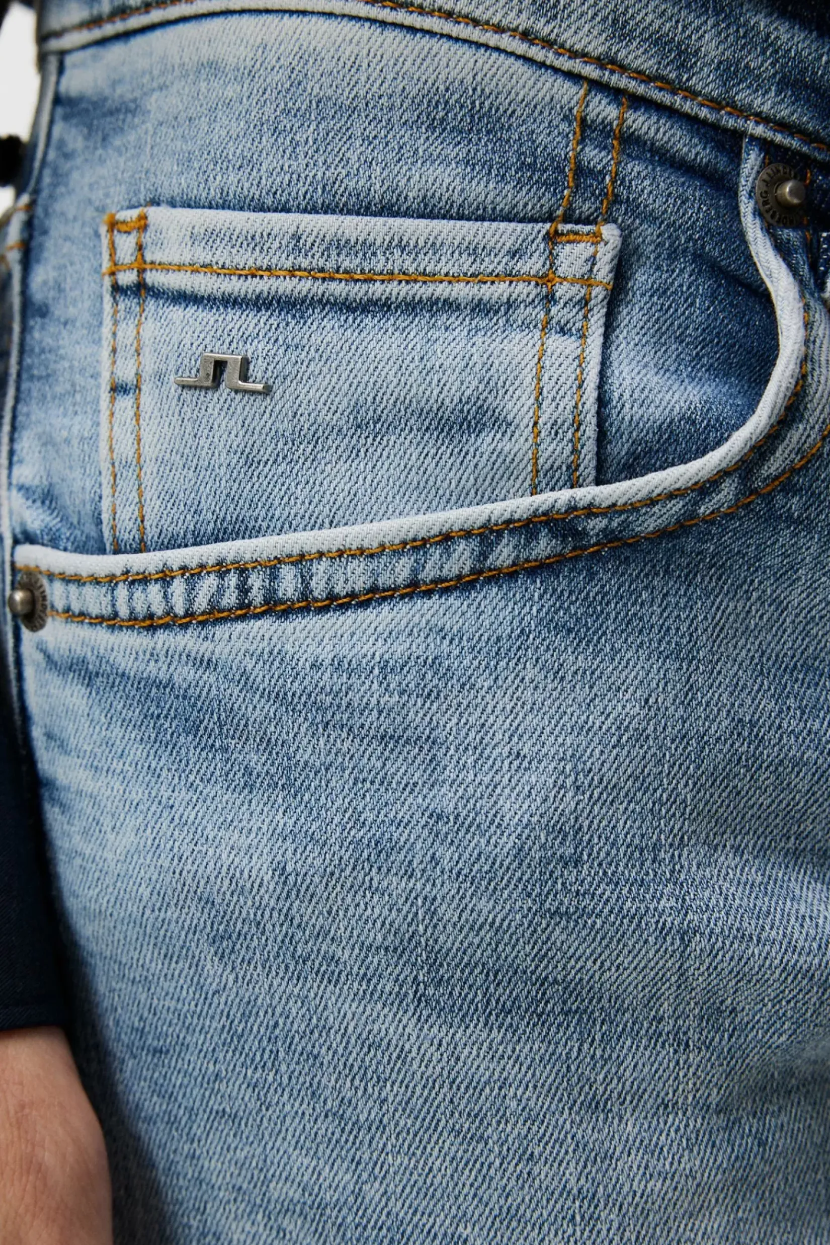 Jeans|J.Lindeberg Jeans Jay Active Light Indigo Jeans