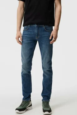Jeans|J.Lindeberg Jeans Jay Active Mid Indigo Jeans