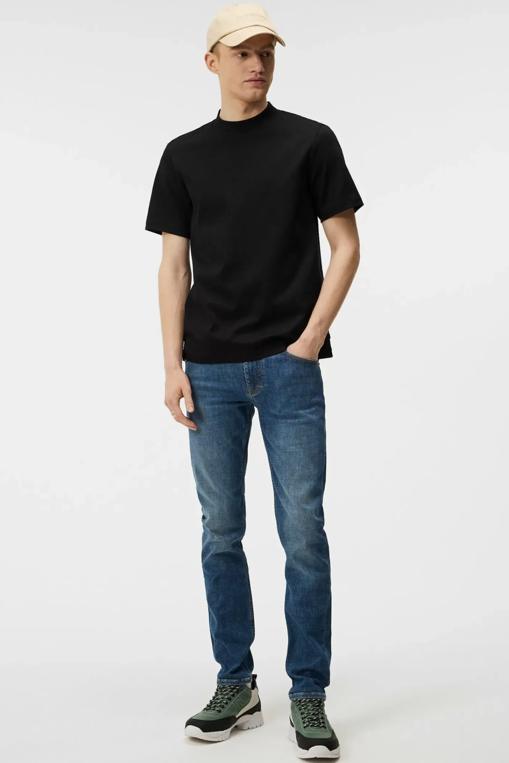 Jeans|J.Lindeberg Jeans Jay Active Mid Indigo Jeans