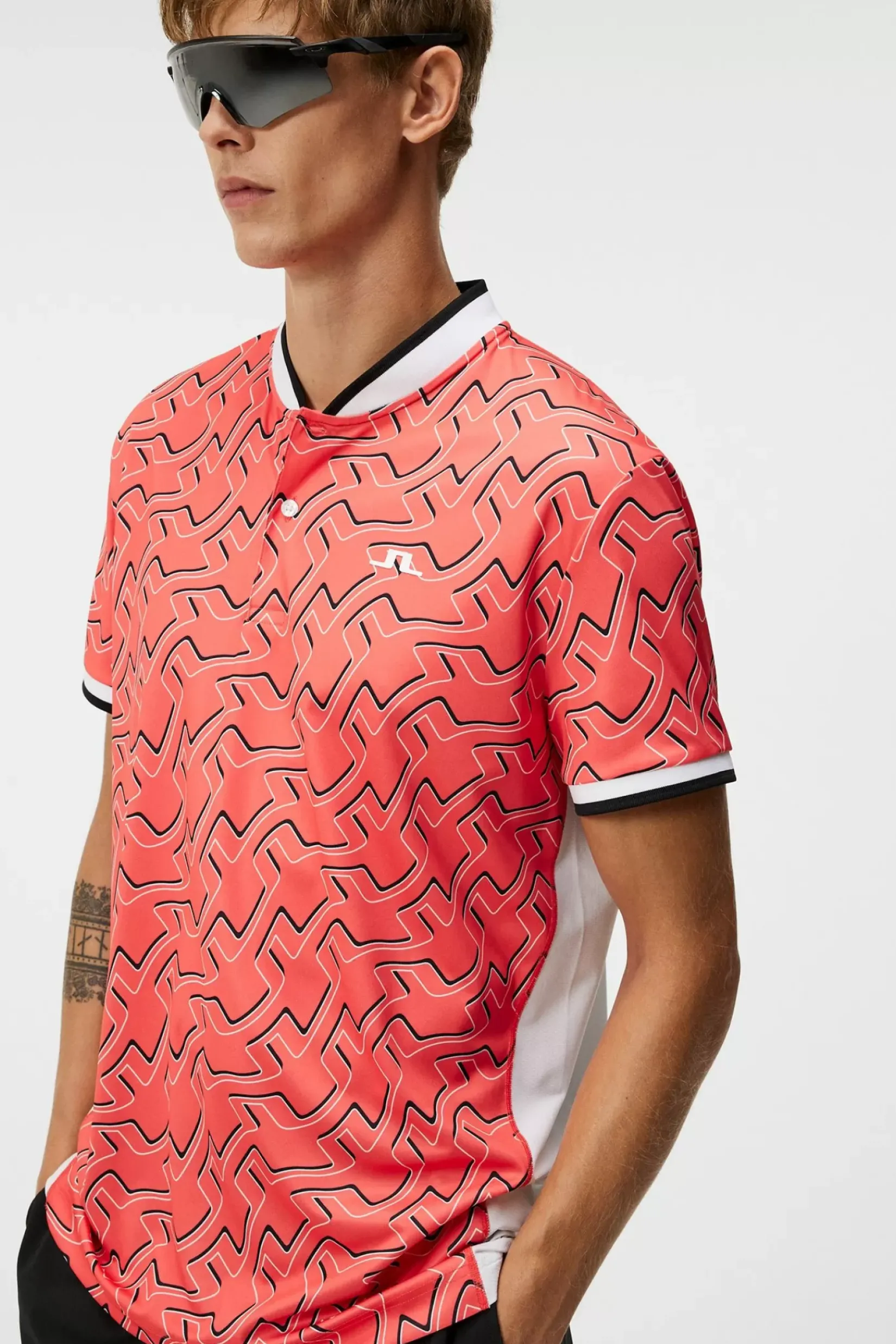 Poloskjorter|J.Lindeberg Poloskjorter Jensen Print Reg Fit Polo