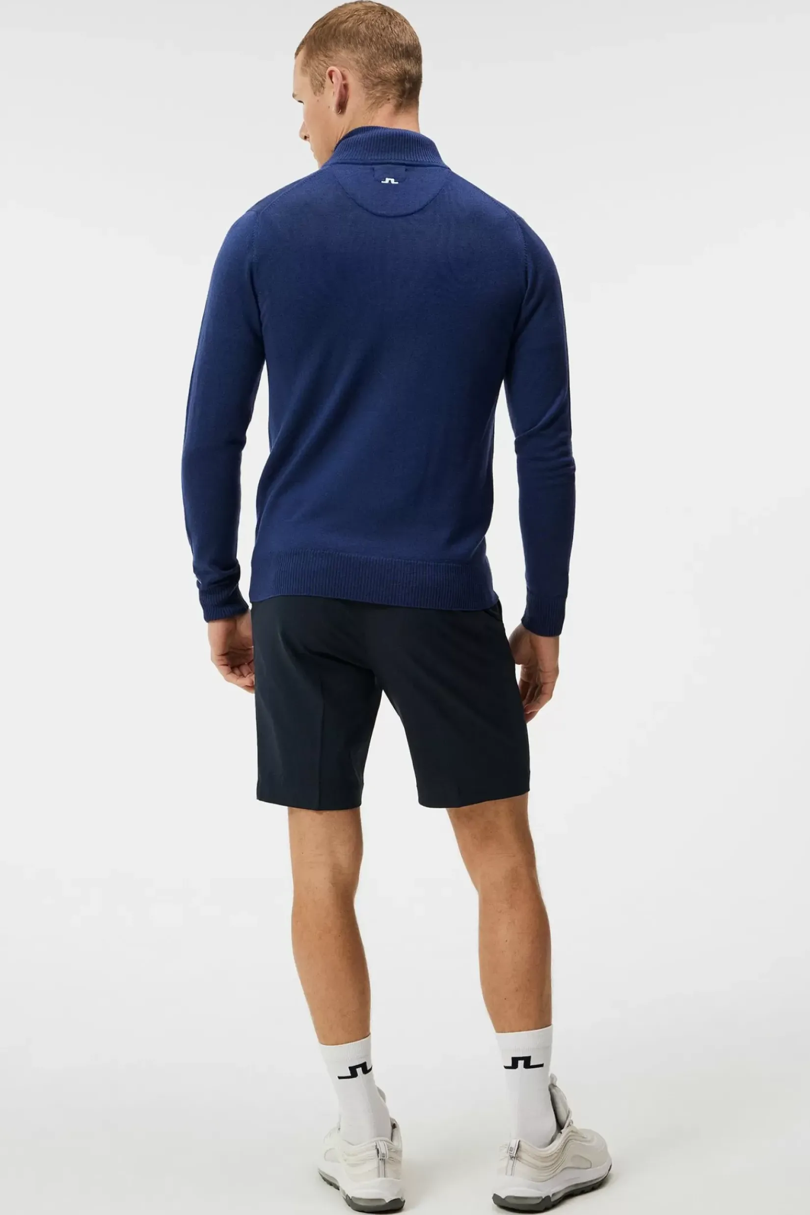 Strikkevarer|J.Lindeberg Strikkevarer Kian Zipped Sweater