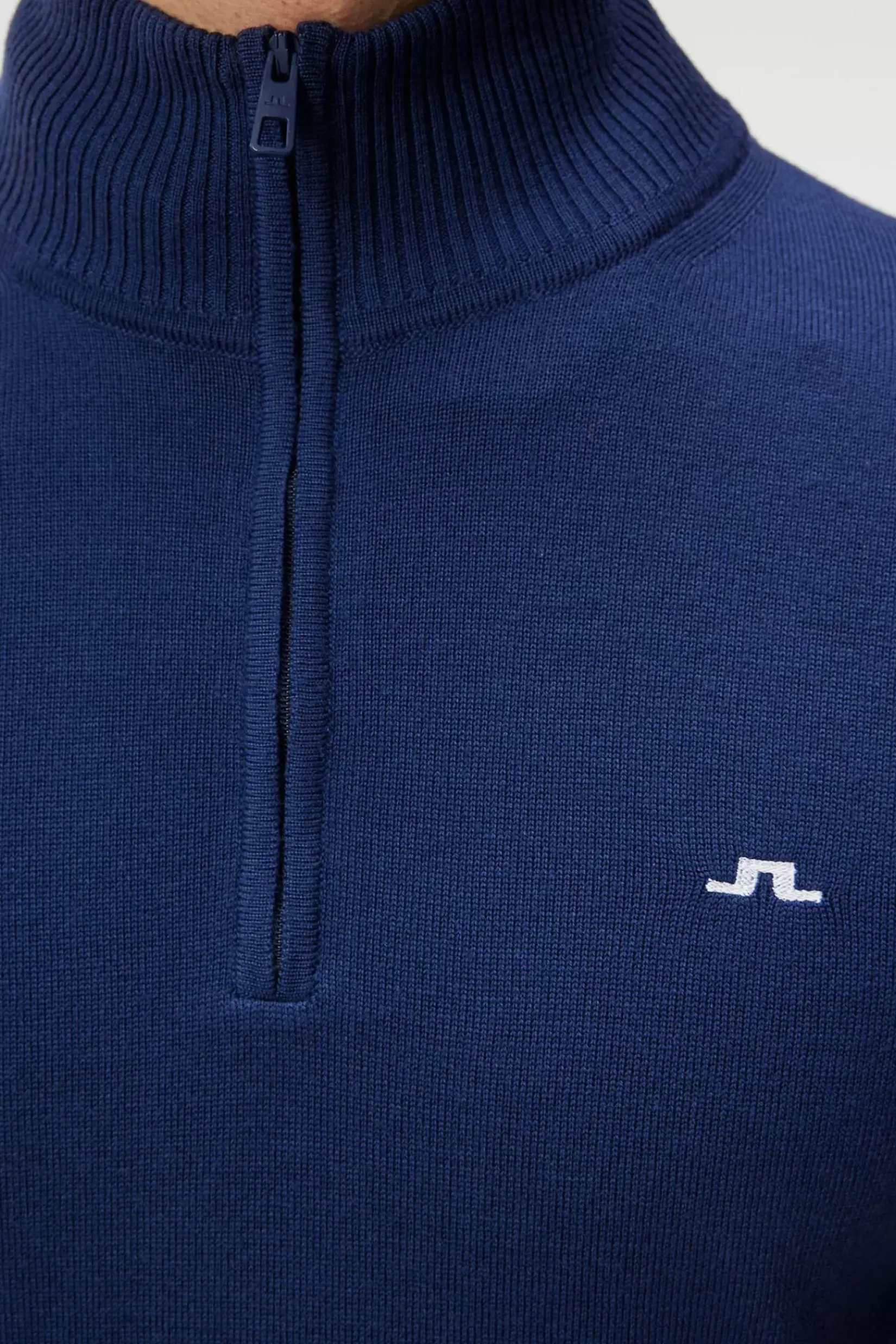 Strikkevarer|J.Lindeberg Strikkevarer Kian Zipped Sweater