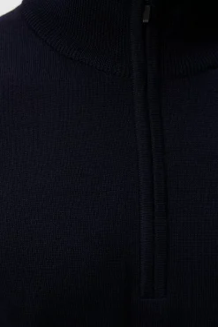 Strikkevarer|J.Lindeberg Strikkevarer Kiyan Quarter Zip Sweater