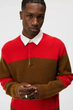 Strikkevarer|J.Lindeberg Strikkevarer Larkspur Rugby Knit