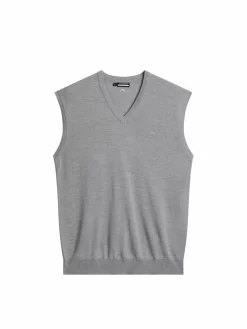 Strikkevarer|J.Lindeberg Strikkevarer Liam Knitted Vest