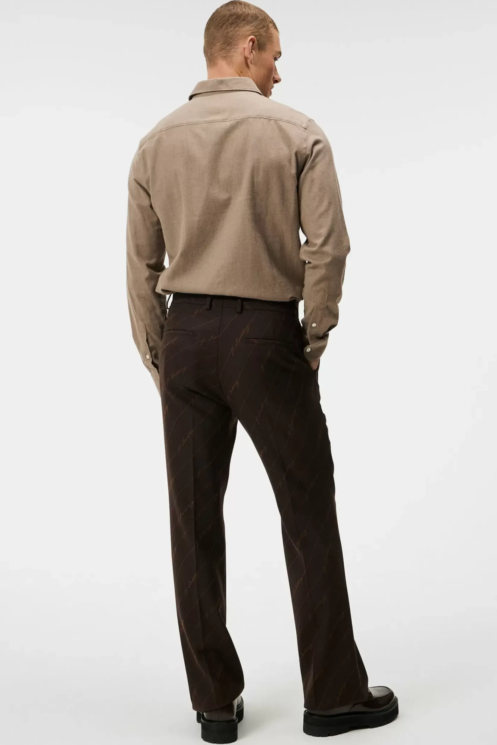 Skjorter|J.Lindeberg Skjorter Light Flannel Slim Shirt