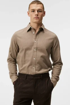 Skjorter|J.Lindeberg Skjorter Light Flannel Slim Shirt