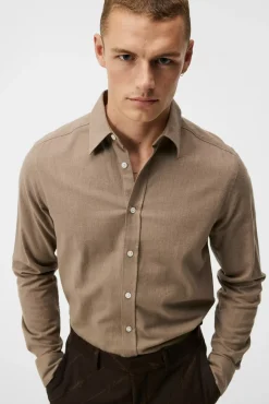 Skjorter|J.Lindeberg Skjorter Light Flannel Slim Shirt