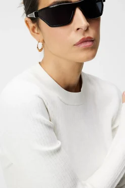 Strikkevarer|J.Lindeberg Strikkevarer Louise Rib Jacquard Knit