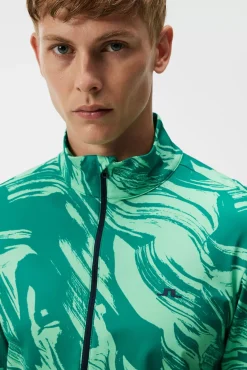 Base og mellomlag|J.Lindeberg Base og mellomlag Luke Print Half Zip Mid Layer