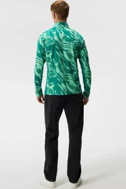 Base og mellomlag|J.Lindeberg Base og mellomlag Luke Print Half Zip Mid Layer