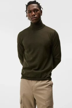 Strikkevarer|J.Lindeberg Strikkevarer Lyd Merino Turtleneck Sweater