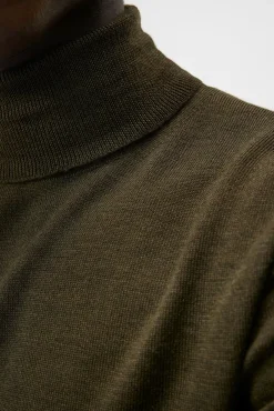 Strikkevarer|J.Lindeberg Strikkevarer Lyd Merino Turtleneck Sweater