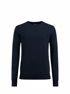 Strikkevarer|J.Lindeberg Strikkevarer Lyle Merino Crew Neck Sweater