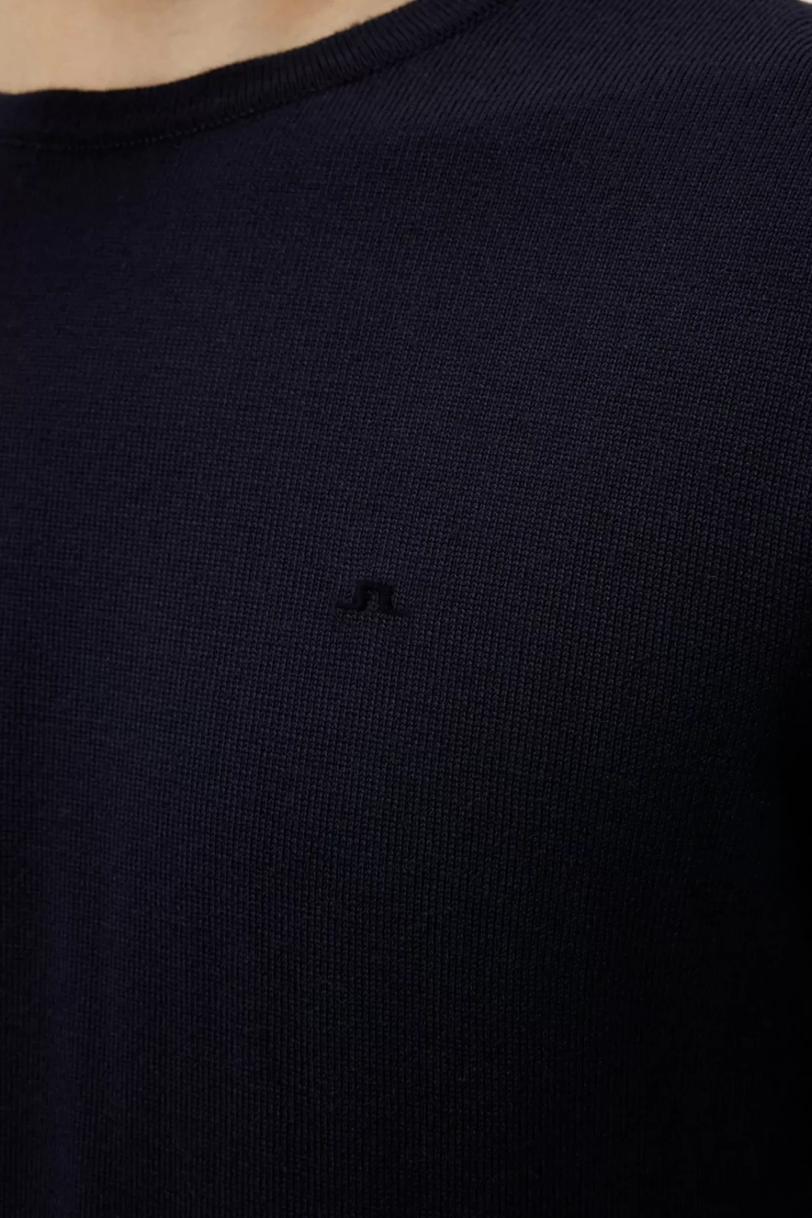 Strikkevarer|J.Lindeberg Strikkevarer Lyle Merino Crew Neck Sweater